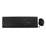 V7 CKW350 Wireless Keyboard and Mouse Combo Black UK CKW350UK