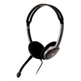 V7 Lightweight Stereo Headset mikrofonos fejhallgató fekete (HA212-2EP)