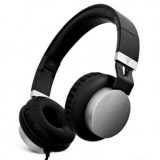 V7 On-Ear Stereo hangerőszabályzós fejhallgató fekete-szürke (HA601-3EP)