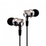 V7 Stereo Earbuds zajszűrős mikrofonos fülhallgató fekete (HA111-3EB) (HA111-3EB) - Fülhallgató
