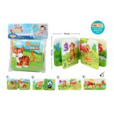 Vadállatos szivacsos babakönyv 90672