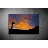 Vadászat Vászonkép 018 áv-018