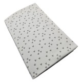 Vaganza Pamut strech lepedő 40x90cm - Szürke Szívecskék