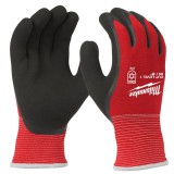 Vágásbiztos TÉLI munkavédelmi kesztyű dupla mártott Milwaukee 10/XL
