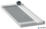 Vágógép, görgős, A4, 8 lap, LEITZ "Precision Home A4"
