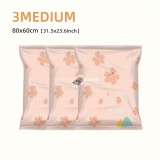 Vákuumos tömörítő zsák, helytakarékos zsák, paplan ruha poggyász tároló zsák