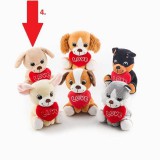 Valentin napi hűség kutyus romantikus