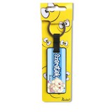 Valentin napos macis kulcstartó felirattal