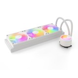 Valkyrie A360 360mm ARGB All-in-one Univerzális CPU Vízhűtés - Fehér (VK-AIOA360W)