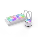 Valkyrie Jarn 240 ARGB All In One Univerzális CPU Vízhűtés - Fehér (VK-AIOJR240W)