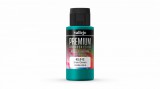 Vallejo 62012 Premium Color - Opaque Blue Green 60 ml. Zöld, Kék