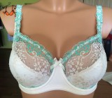 Valmira Akciós méretek! - Viola menta csipkés melltartó H kosárig