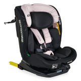 VAMOS autós ülés 40-150cm 360 forgatható PINK