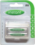 Vapex 2db AA méretű 1000x tölthető NiMH ceruza akkumulátor 1.2V 2500mAh akkutartó
