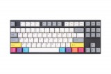 Varmilo VEA88 CMYK USB Cherry MX Blue Mechanical Gaming Keyboard Grey/White HU A24A024A1A1A05A007