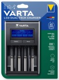 Varta 57676101401 lcd dual tech akkumulátor nélküli tölt&#337;