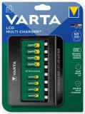 Varta 57681101401 lcd multi charger 8db-os akku tölt&#337;