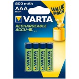 Varta 800mAh AAA Ni-MH akkumulátor 4db/csomag 56813101404