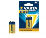 Varta 9V Alkáli Elem 1db/csomag 4122101411