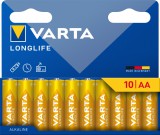 Varta AA Alkáli Elem 10db/csomag 04106101761