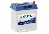 Varta Blue - 12v 40ah - autó akkumulátor - jobb+ *ázsia*vékonysarus*talpas