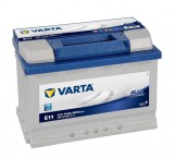 Varta Blue - 12v 74ah - autó akkumulátor - jobb+
