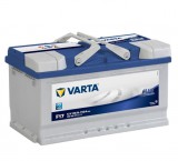 Varta Blue - 12v 80ah - autó akkumulátor - jobb+ *alacsony