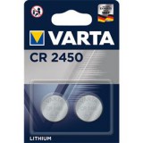 Varta CR2450 lítium gombelem 2 db/bliszter (6450101402)