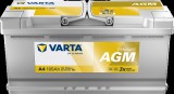 Varta Dynamic AGM - 12v 105ah - autó akkumulátor - jobb+