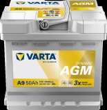 Varta Dynamic AGM - 12v 50ah - autó akkumulátor - jobb+