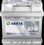 Varta Dynamic EFB - 12V 50Ah - autó akkumulátor - jobb+