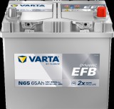Varta Dynamic EFB - 12v 65ah - autó akkumulátor - jobb+ ázsia