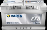 Varta Dynamic EFB - 12v 75ah - autó akkumulátor - jobb+