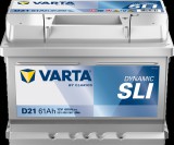 Varta Dynamic SLI - 12v 61ah - autó akkumulátor - jobb+ *alacsony