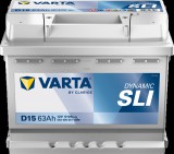 Varta Dynamic SLI - 12v 63ah - autó akkumulátor - jobb+