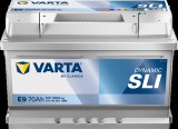 Varta Dynamic SLI - 12v 70ah - autó akkumulátor - jobb+ *alacsony