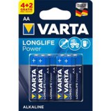 Varta Helps Longlife Power AA (LR06) ceruza elem 4+2db/bliszter (4906121436)