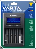 VARTA LCD Dual Tech töltő akkumulátor nélkül  (LI-Ion akkumulátor töltésére is)