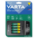 Varta LCD Smart Charger + 4x AA 2100mAh 57684101441