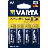 Varta Longlife  AA alkáli ceruza elem 4db/bliszter (4106101414)