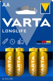 VARTA LONGLIFE ceruza/ AA/ LR06 elem BL4