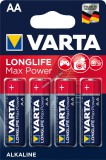 Varta Longlife Max Power Alkaline LR6 Elem 4db/csom.