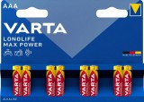 VARTA LONGLIFE MAX POWER mikro/ AAA/ LR03 elem BL8