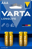 VARTA LONGLIFE mikro/ AAA/ LR03 elem BL4