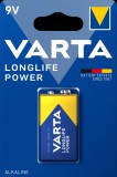 VARTA LONGLIFE POWER 9 V-os/ E/ 6LR61 elem BL1