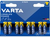 Varta Longlife Power AA ceruza LR6 alkáli elem BL8