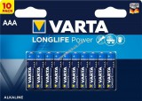 Varta Longlife Power alkáli-mangán típus 4903 AAA micro elem 10db/csom