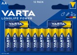 VARTA LONGLIFE POWER ceruza/ AA/ LR06 elem BL8+4