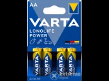 Varta Longlife Power LR6 AA ceruza alkáli elem, 4db