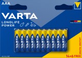 VARTA LONGLIFE POWER mikro/ AAA/ LR03 elem BL14+6